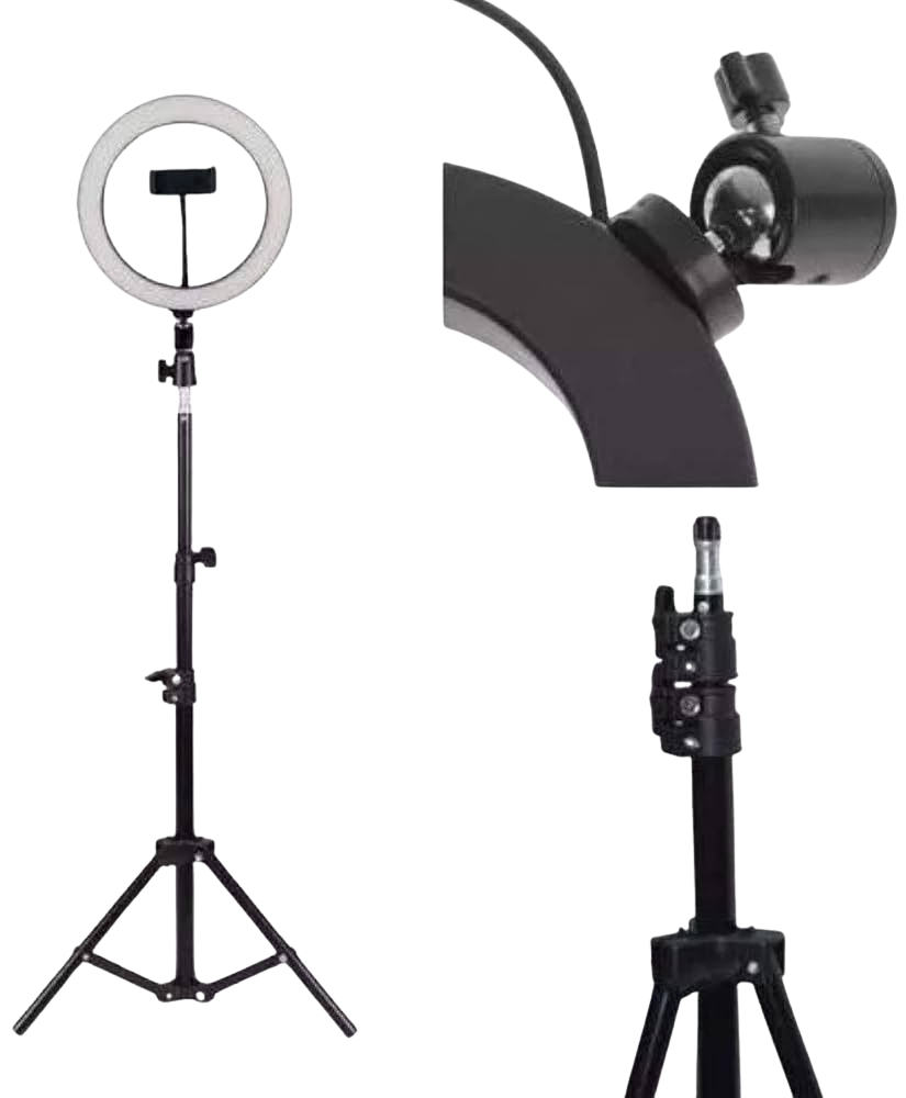 Kit Completo Ring Light Com Tripé